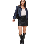 Crop Bomber Jacket-Bella Dahl-B20239-K08-300
