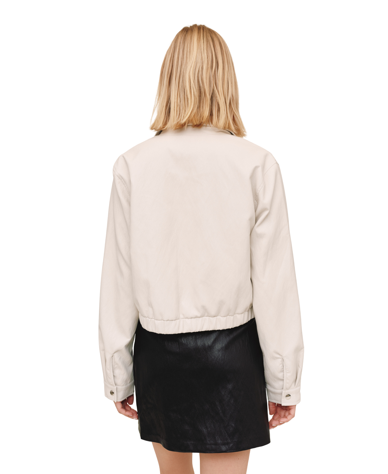 Crop Bomber Jacket-Bella Dahl-B20239-K08-300