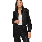 Crop Bomber Jacket-Bella Dahl-B20239-K08-300