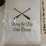 Living the Life Lake Oconee Guest Towels