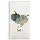 Meadow Pumpkins with Hello Fall Hand Towel