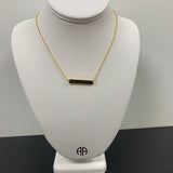 Engravable Bar Necklace | Lake Oconee