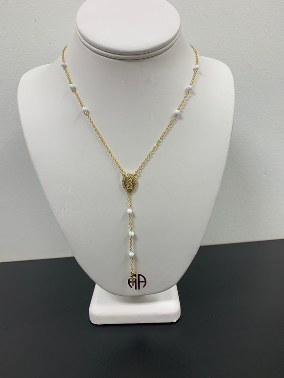 Opal Rosary Chain