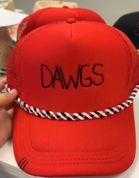 Tipsy Threads Dawgs Trucker Hat