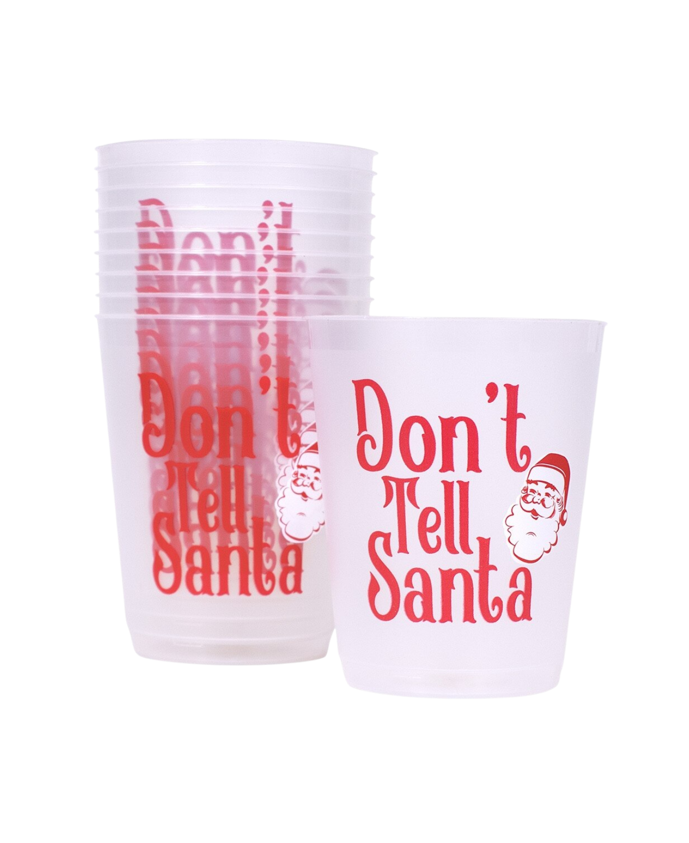 Don't Tell Santa Party Cups_The Royal Standard_141425037