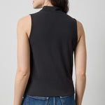Drape Neck Sleeveless Top_Lilla P_PA3633-BLA