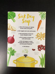 Get Well Card Sick Day Soup