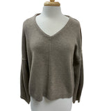 Lugano V-Neck Beige