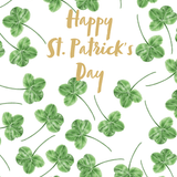 Shamrocks Foil - St Patrick's Day Card