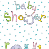 Baby Shower Calico - Baby Shower Card