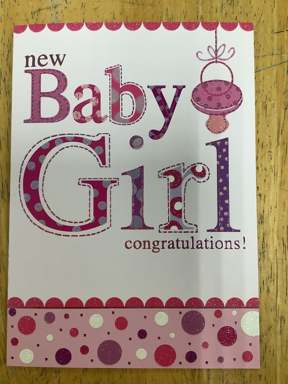 New Baby Girl Congratulations!