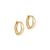 Huggie Gold 0.5" Hoop Earrings