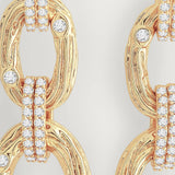 Enchanted Forest Chain Earrings