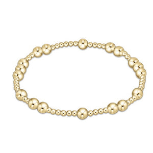 Extends Hope Unwritten 5MM Bread Bracelet Gold