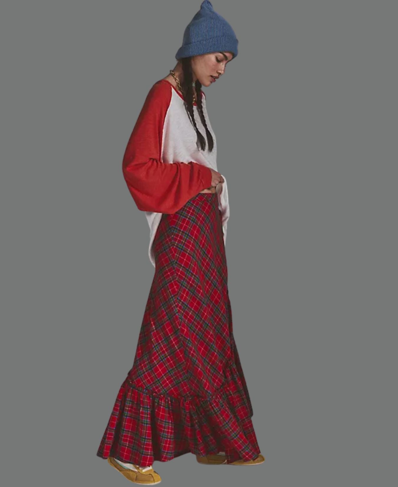 Emberwood Plaid Maxi_Free People_OB2651578-6600