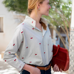 Emerson Button Up Top_Voyageur_TOP-00362-COT