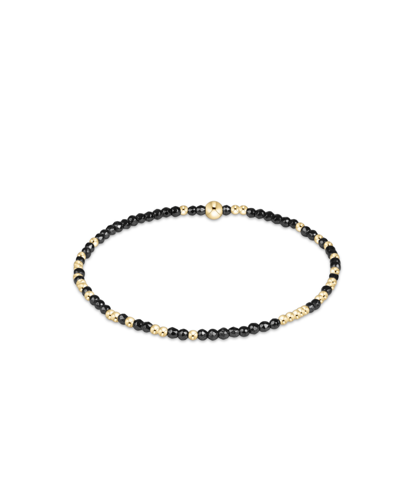 Extends Hope Unwritten Faceted Hematite 2mm Bracelet-E Newton-BEXHOPUNWFHEM2