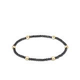 Extends Presence Faceted Hematite 2mm Bracelet-E Newton-BEXPRESFHEM2