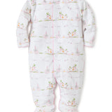 Noah's Print Footie With Zip