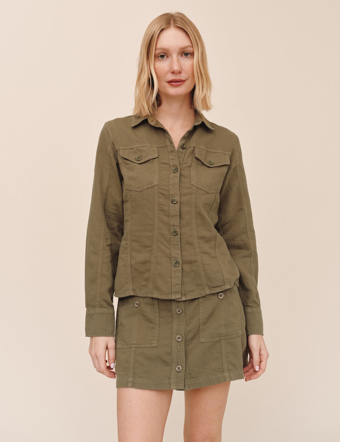 B20125-B71-302 - FITTED TRUCKER SHIRT