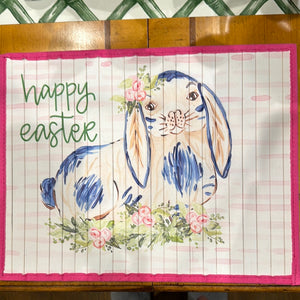 Bamboo Placemat Happy Easter