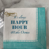 It's Always Happy Hour @ Lake Oconee Cocktail Napkins