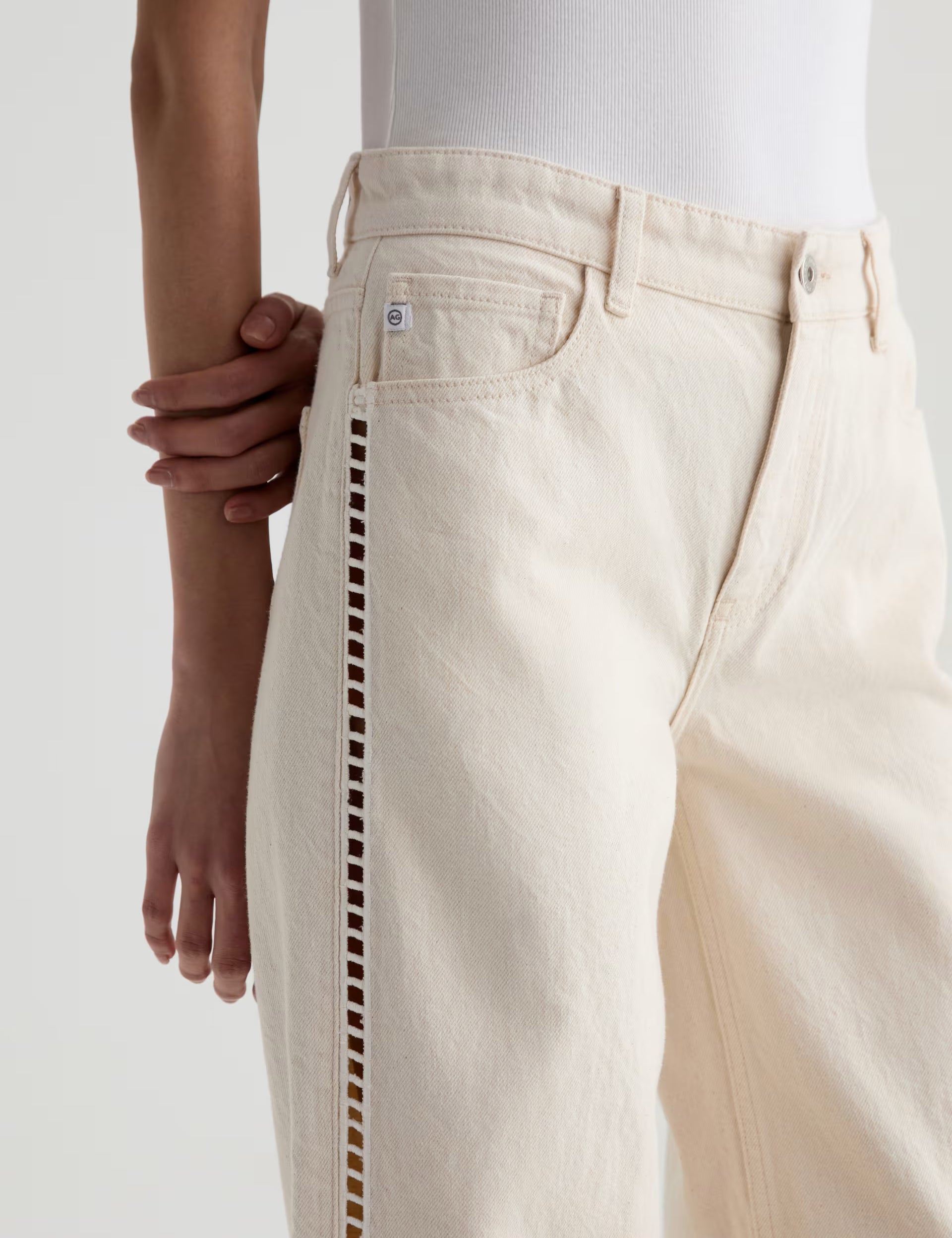 Saige Wide Leg Crop | Fresh Air