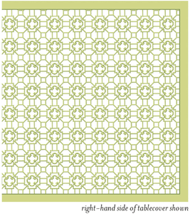 Garden Trellis Tablecloth FTC015L