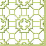 Garden Trellis Green Napkin Set of 4