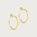 Farrier Charm Hoop Earrings-AnabelAram-14111128825
