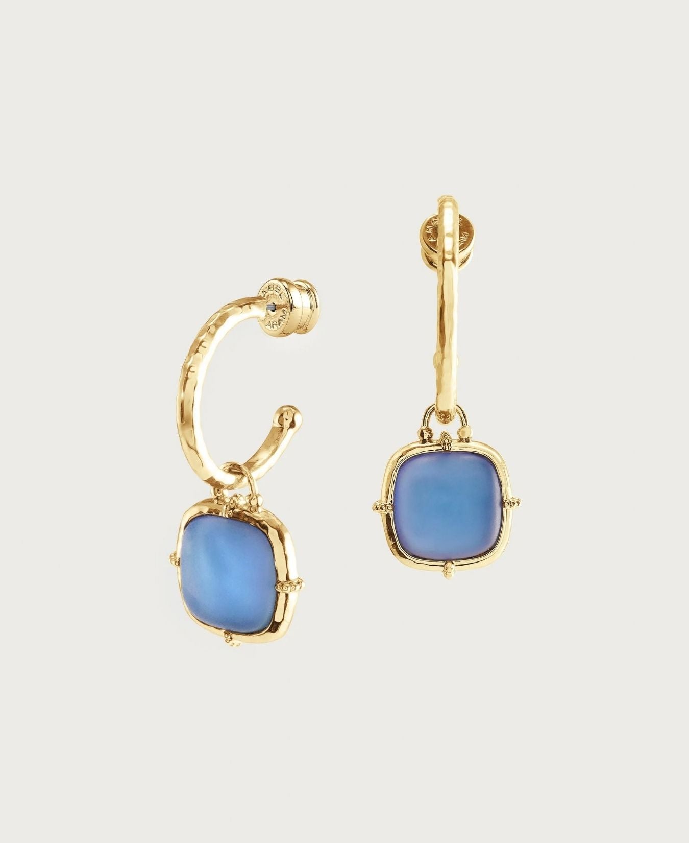 Farrier Charm Hoop Earrings-AnabelAram-14111128825