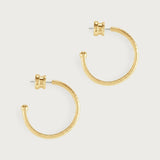 Farrier Charm Hoop Earrings-AnabelAram-14111128825