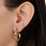 Farrier Charm Hoop Earrings-anabelAram-14111128725