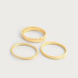 Farrier Medium Hinged Bangle-AnabelAram-12111113224