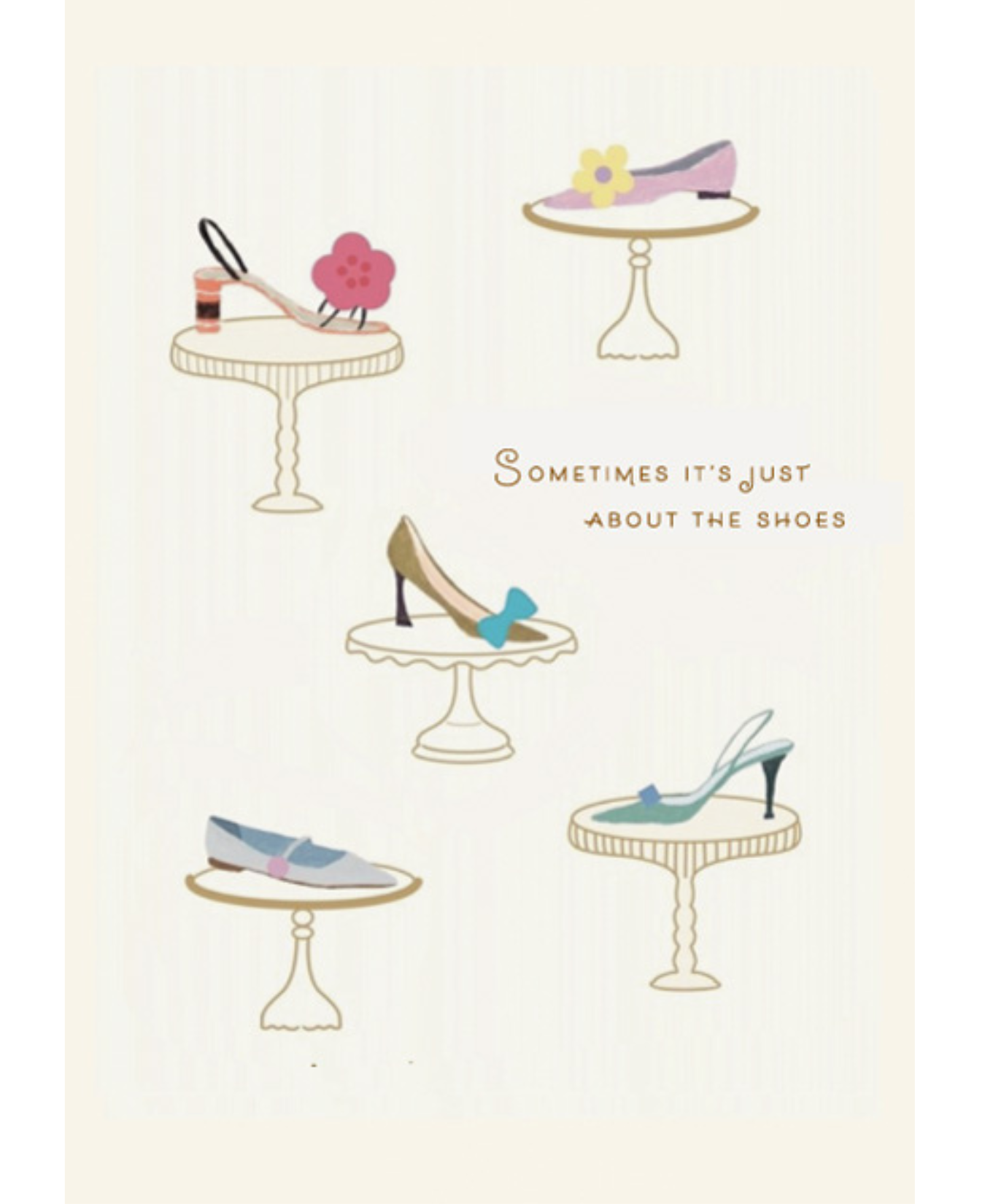 FashionShoesOnPedestalsCard-7388295
