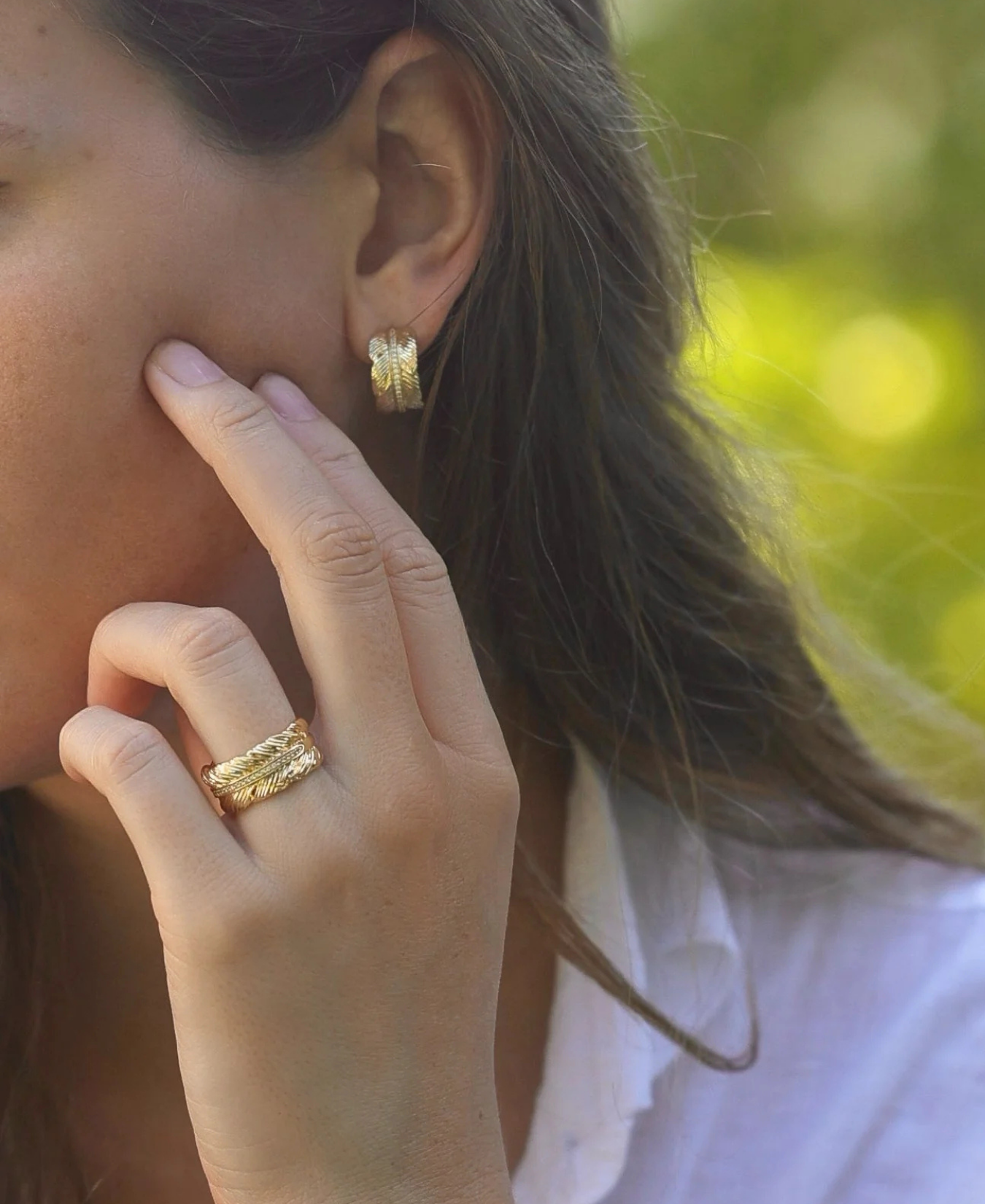 Feather Ring-Anabel Aram