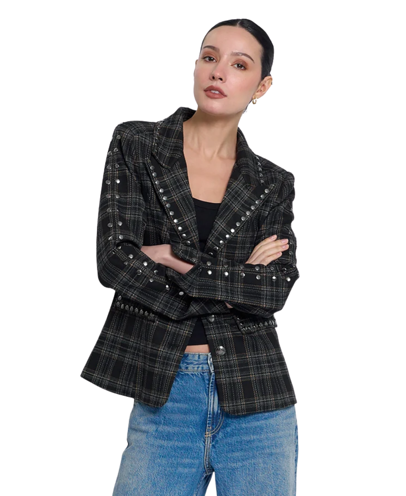 FelixPlaidStuddedJacket_CentralparkWest_CF26-20073W_3