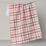 Festive Plaid Tea Towel-Geometry-TT-MF-FESTIVE-PLAID