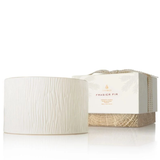 Frasier Fir Gilded Ceramic Poured Candle  3-wick_Thymes Frasier Fir_TH03535243510