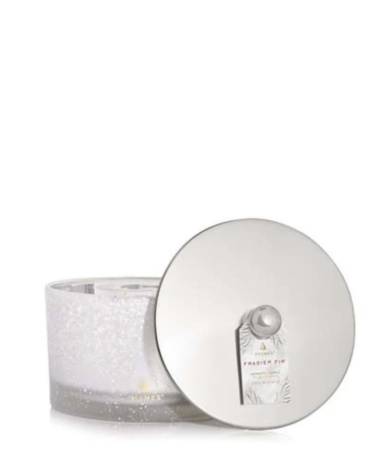 Frasier Fir Large Poured Candle, 3-Wick Flocked_Thymes Frasier Fir_TH03505643400