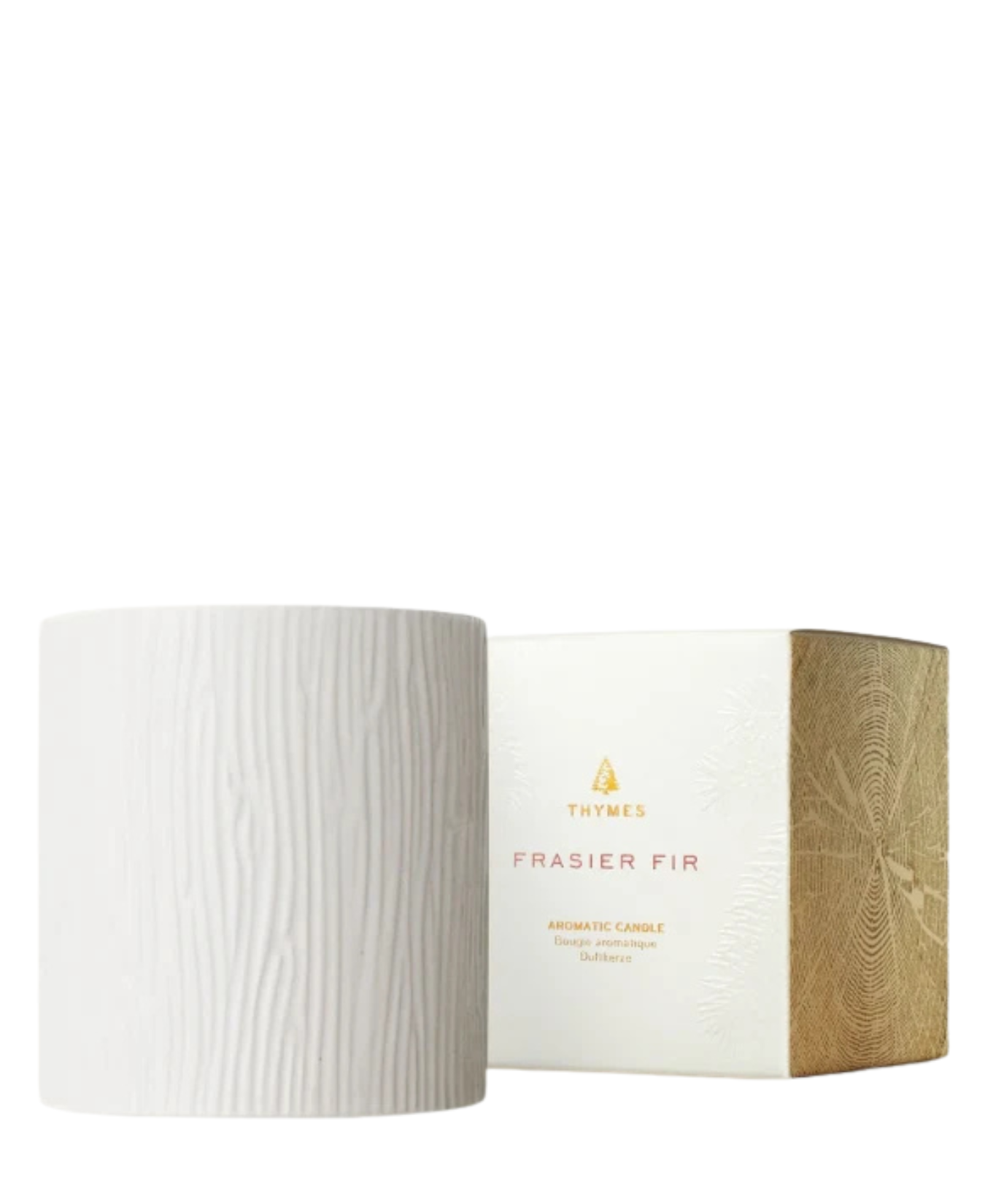 Frasier Fir Medium Ceramic Gilded Candle_Thymes Frasier Fir_TH03535242610