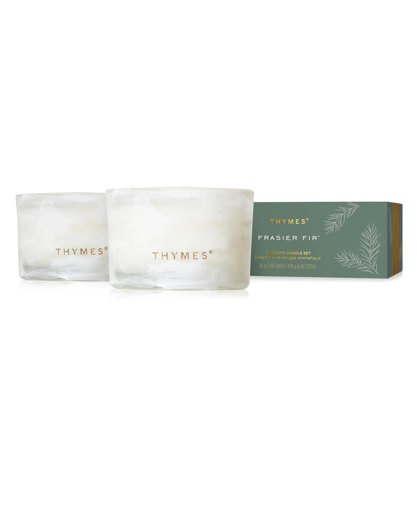 Frasier Fir Tidings Boxed Votive Gift Set 3oz_Thymes Frasier Fir_TH03576291300