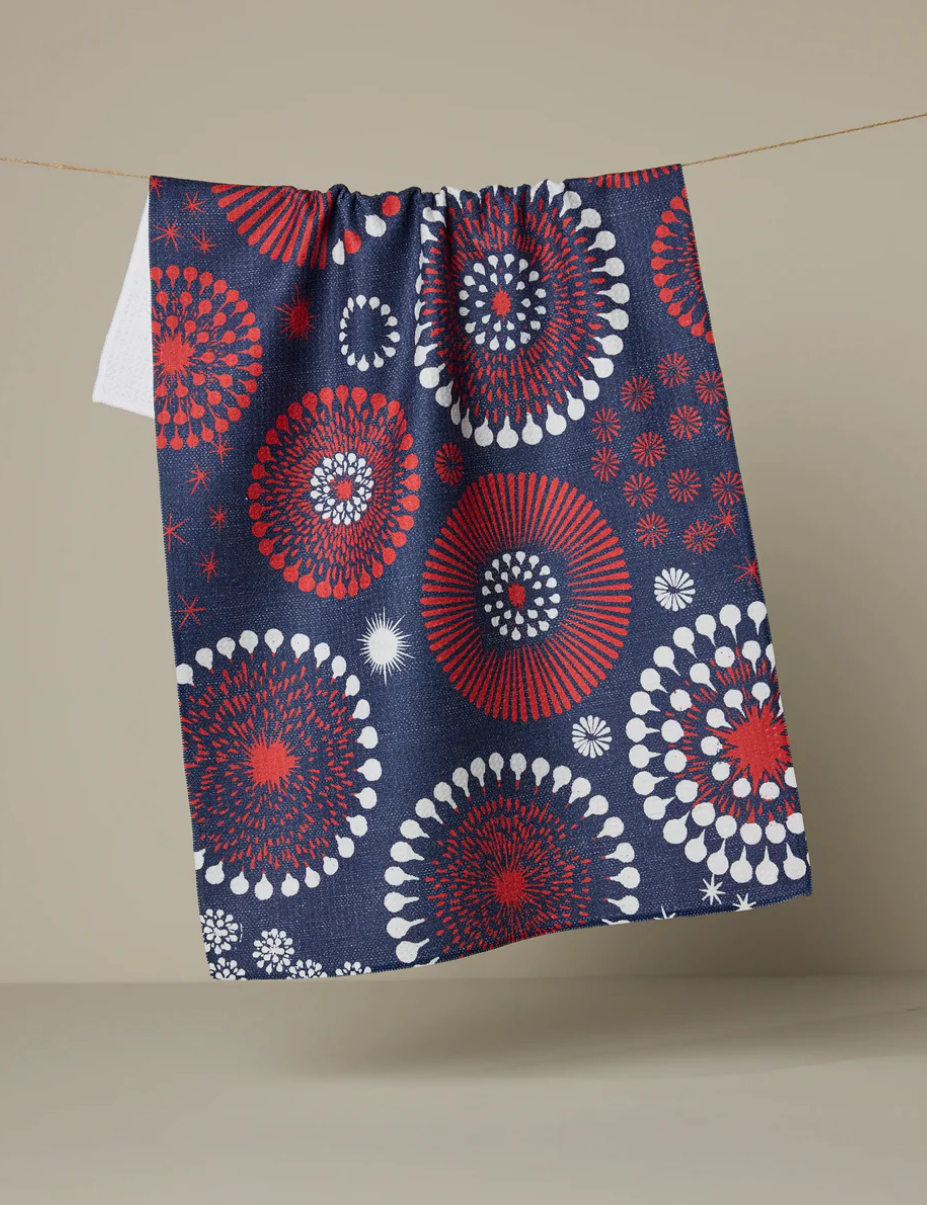 Freedom Sparks Tea Towel