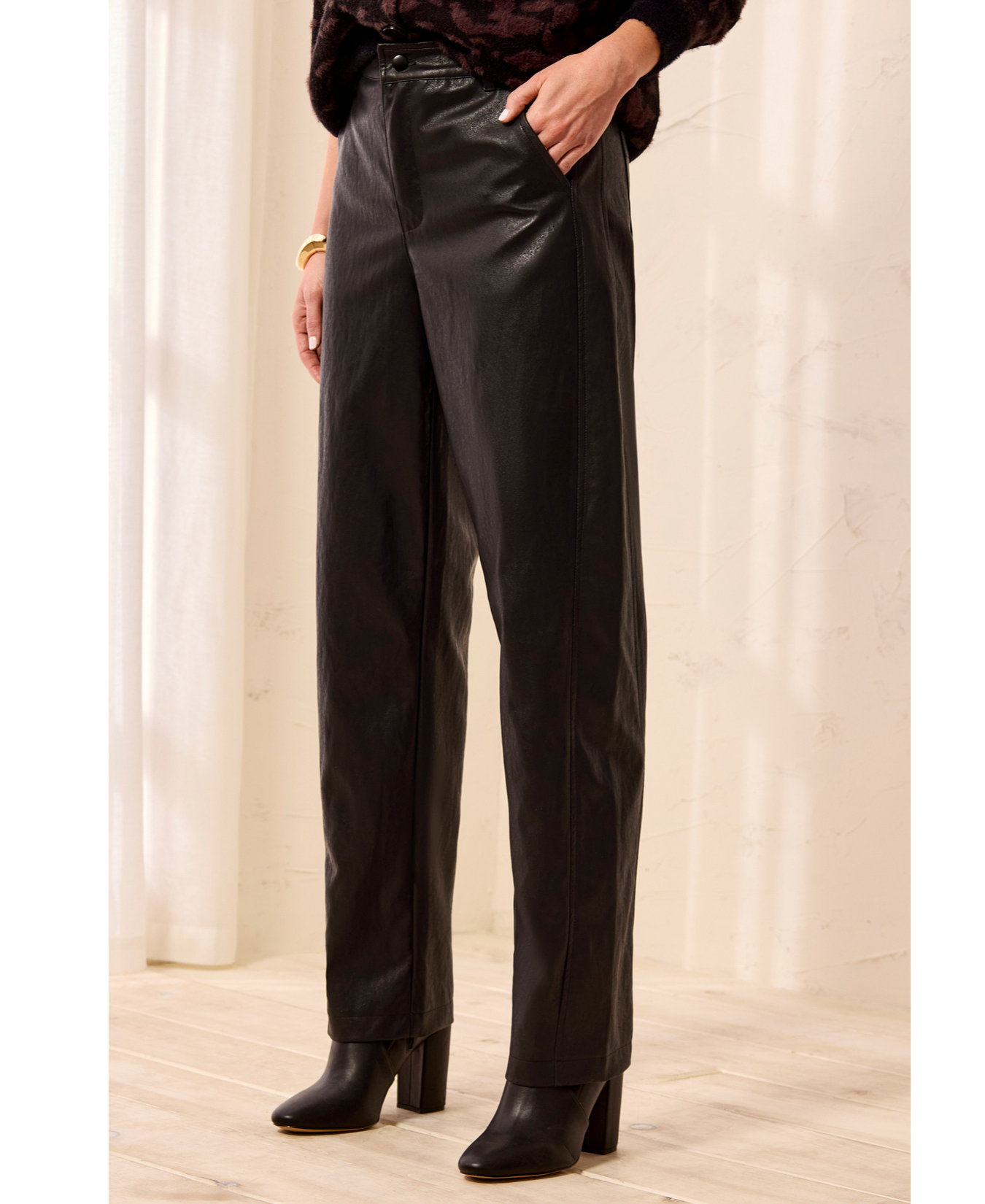Front Fly Barrel Pant with Side Insert-Tribal-6288O-5696