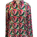 Gaby Geometico Print Top