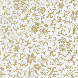 Flora Scrollwork Roll Wrap | Silver/Gold