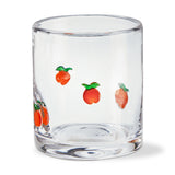 Peach Double Old Fashioned Glass
