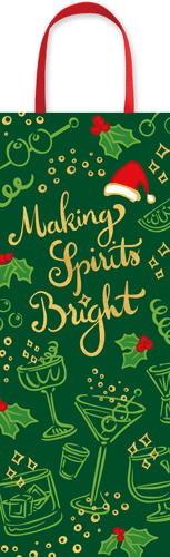 Making Spirits Bright Bottle Bag