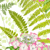 Fern Garden Guest Towel