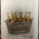Game Day in Athens Beer Bottles D1040UGA